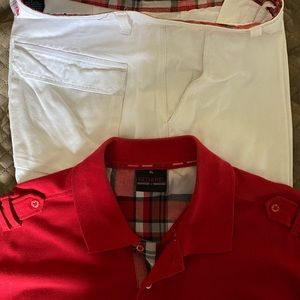 Men’s Cargo Shorts and Polo